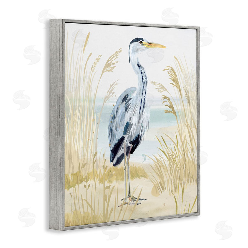 Victoria Barnes | Modern Heron on Beach