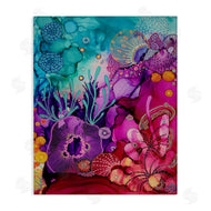 Amy Tieman | Abstract Coral Pattern