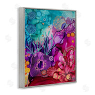 Amy Tieman | Abstract Coral Pattern