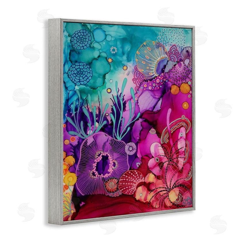 Amy Tieman | Abstract Coral Pattern