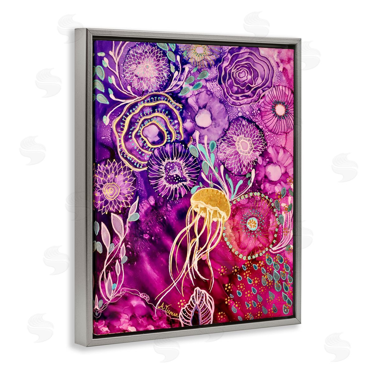 Amy Tieman | Abstract Sea Life Patterns