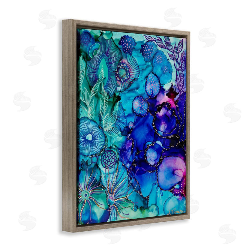 Amy Tieman | Blue Modern Sea Life