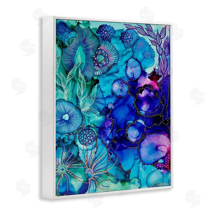 Amy Tieman | Blue Modern Sea Life