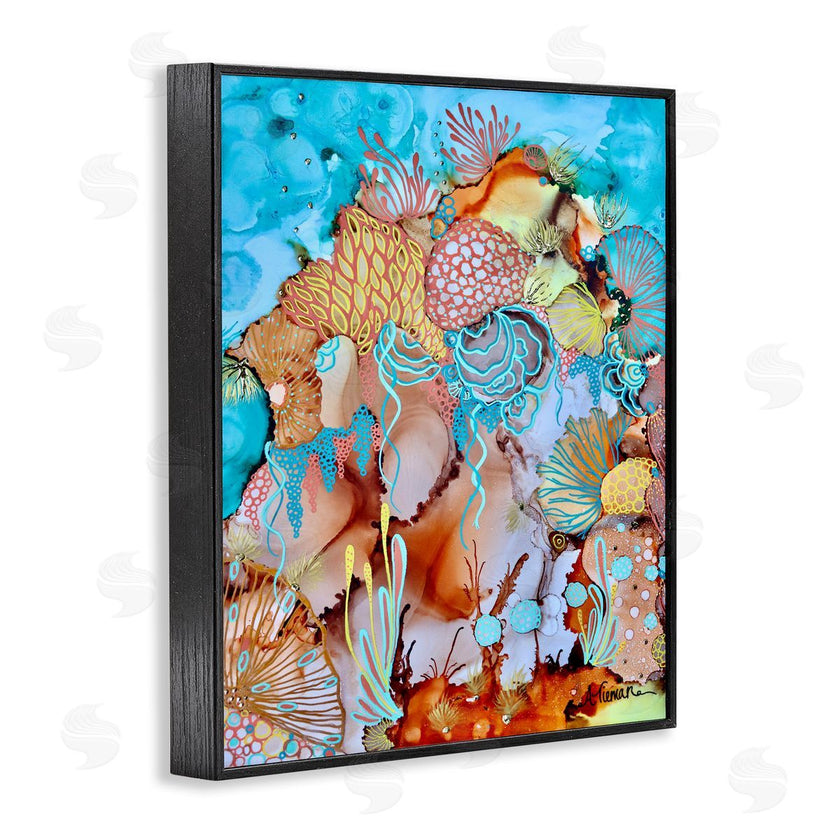 Amy Tieman | Abstract Coral Reef Pattern