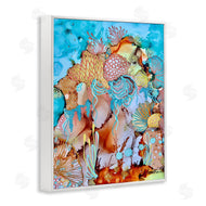 Amy Tieman | Abstract Coral Reef Pattern