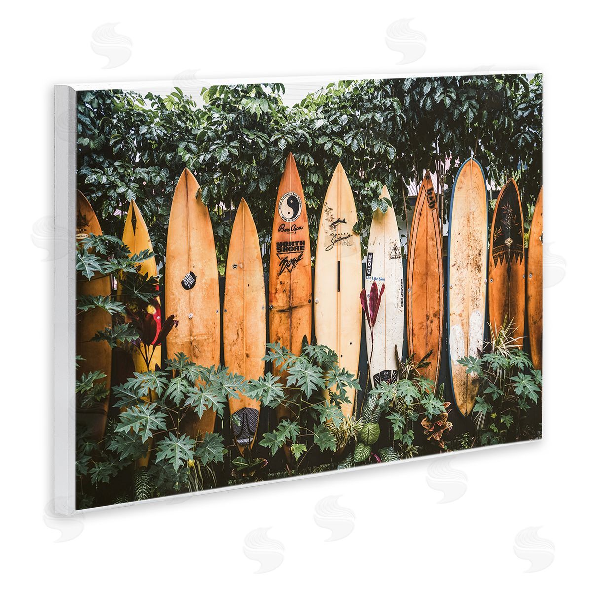 Krista Broadway Surf Boards in Nature Wall Plaque Artside_
