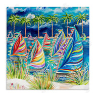 Estelle Grengs | Tropical Patterned Boats