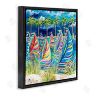 Estelle Grengs | Tropical Patterned Boats