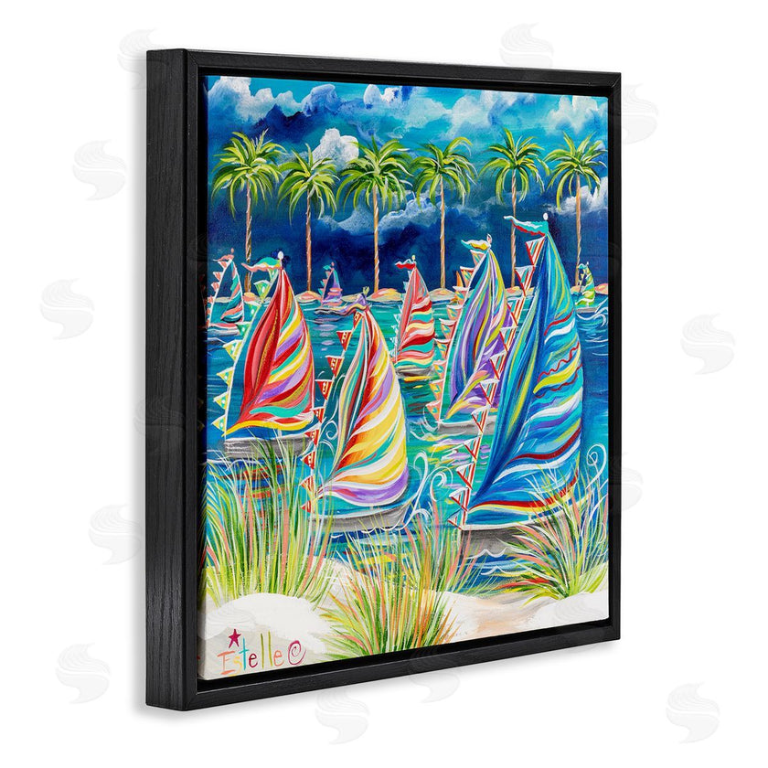 Estelle Grengs | Tropical Patterned Boats