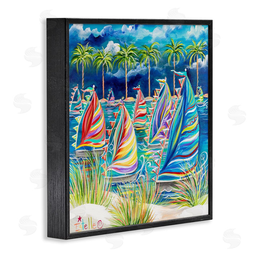 Estelle Grengs | Tropical Patterned Boats