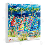 Estelle Grengs | Tropical Patterned Boats