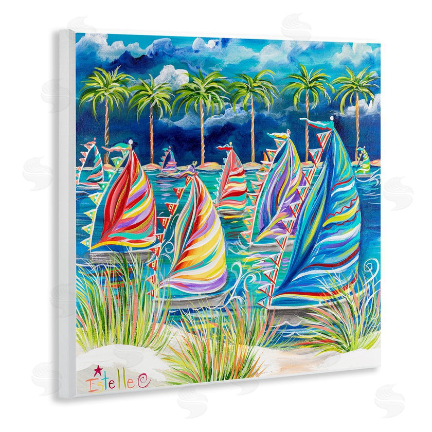 Estelle Grengs | Tropical Patterned Boats