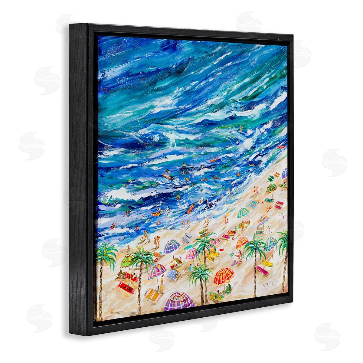 Estelle Grengs | Summer Beach Painting