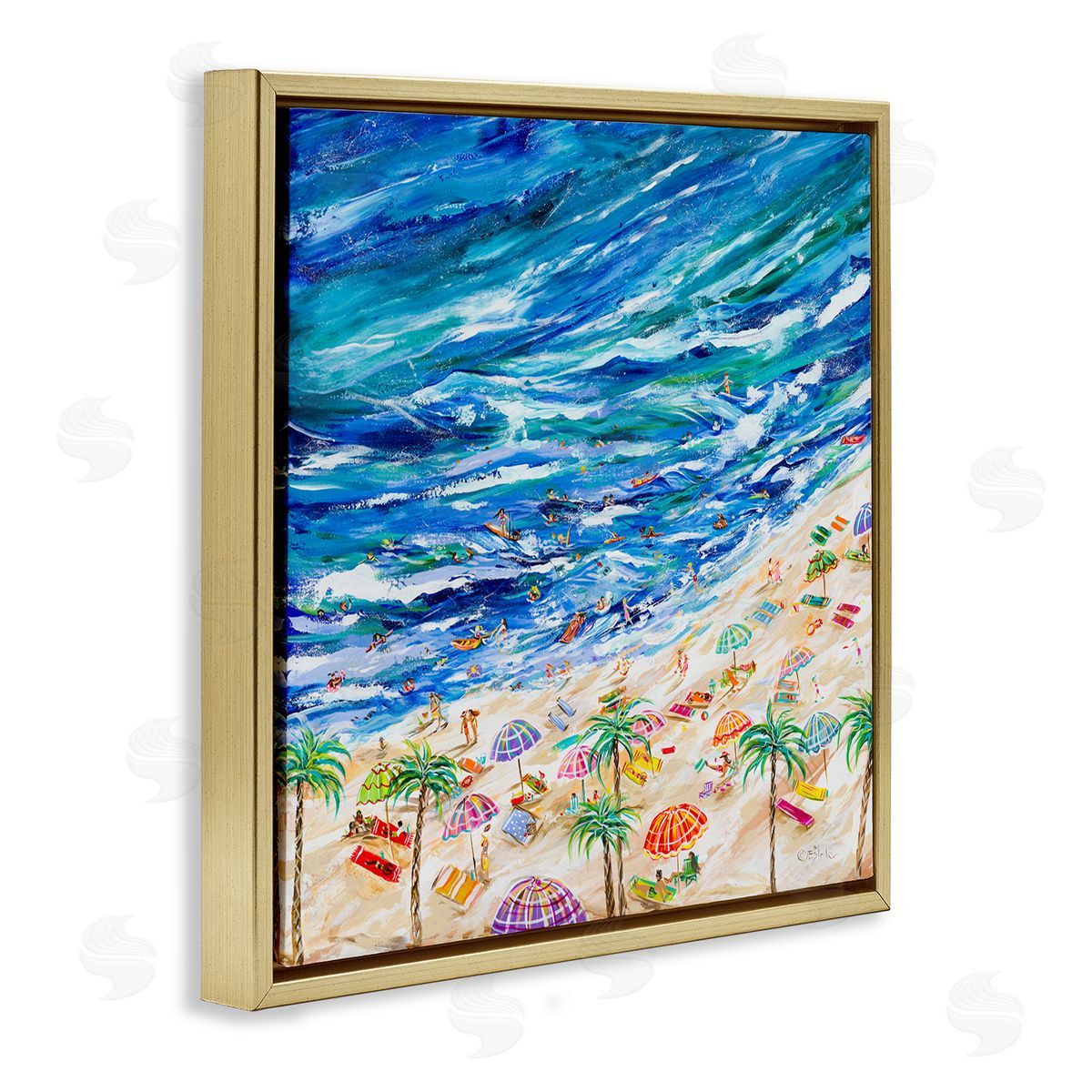 Estelle Grengs | Summer Beach Painting