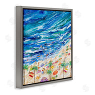 Estelle Grengs | Summer Beach Painting
