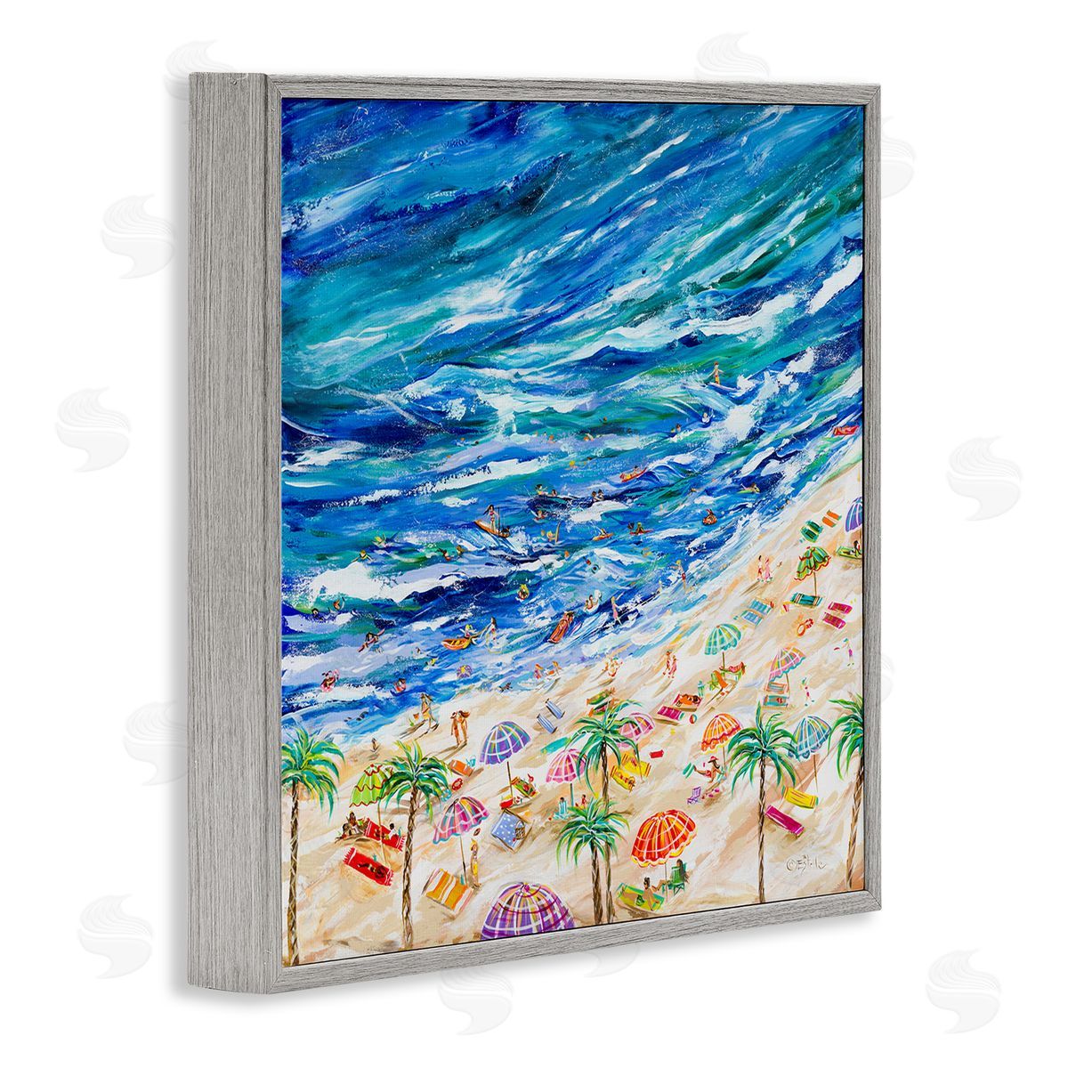 Estelle Grengs | Summer Beach Painting