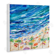 Estelle Grengs | Summer Beach Painting