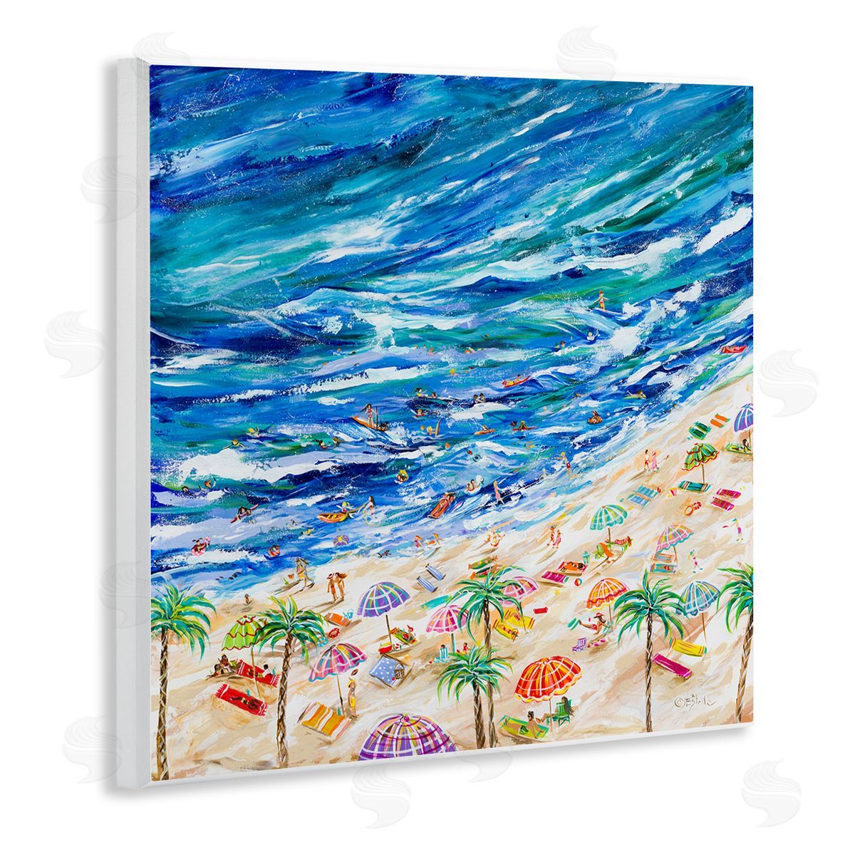 Estelle Grengs | Summer Beach Painting