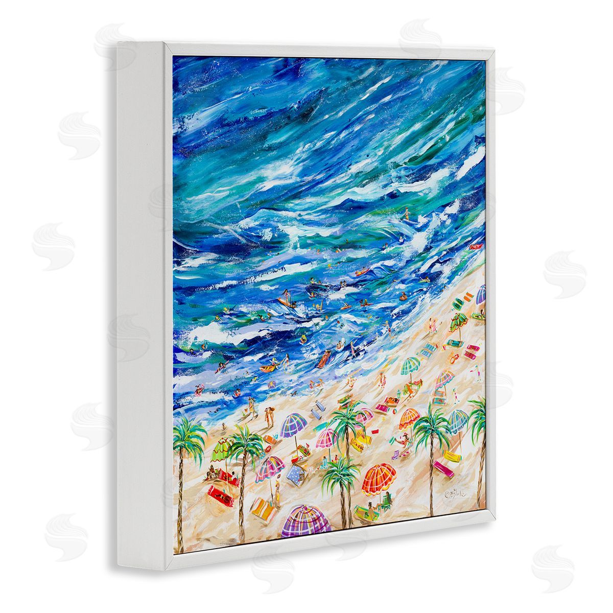 Estelle Grengs | Summer Beach Painting