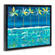 Estelle Grengs | Blue Abstract Palms