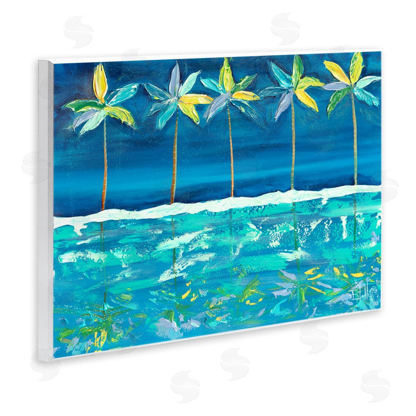 Estelle Grengs | Blue Abstract Palms