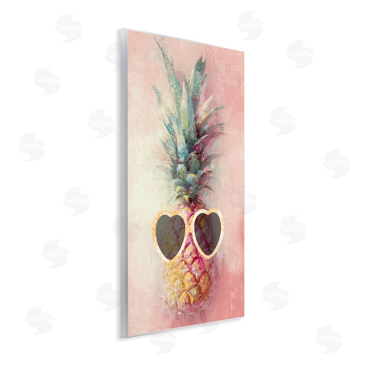 Ziwei Li Glam Pineapple & Sunglasses Wall Plaque Artside_