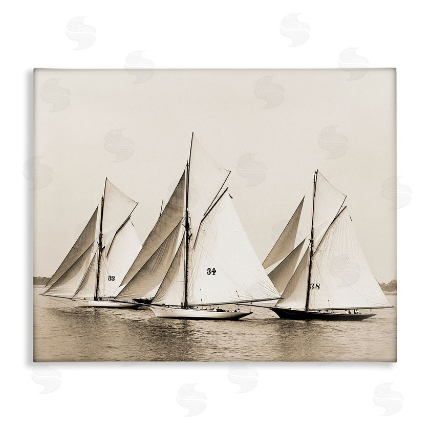 Graffitee Studios | Vintage Sailboat Fleet