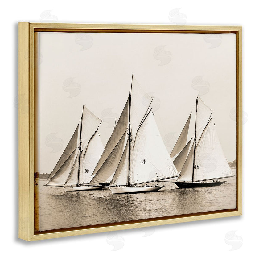 Graffitee Studios | Vintage Sailboat Fleet