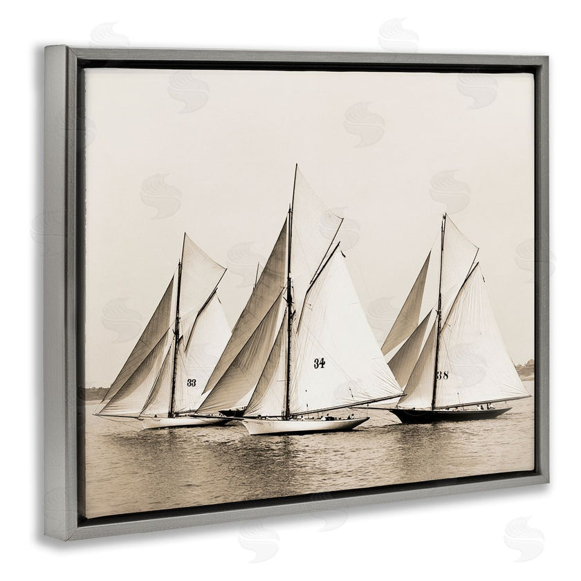 Graffitee Studios | Vintage Sailboat Fleet
