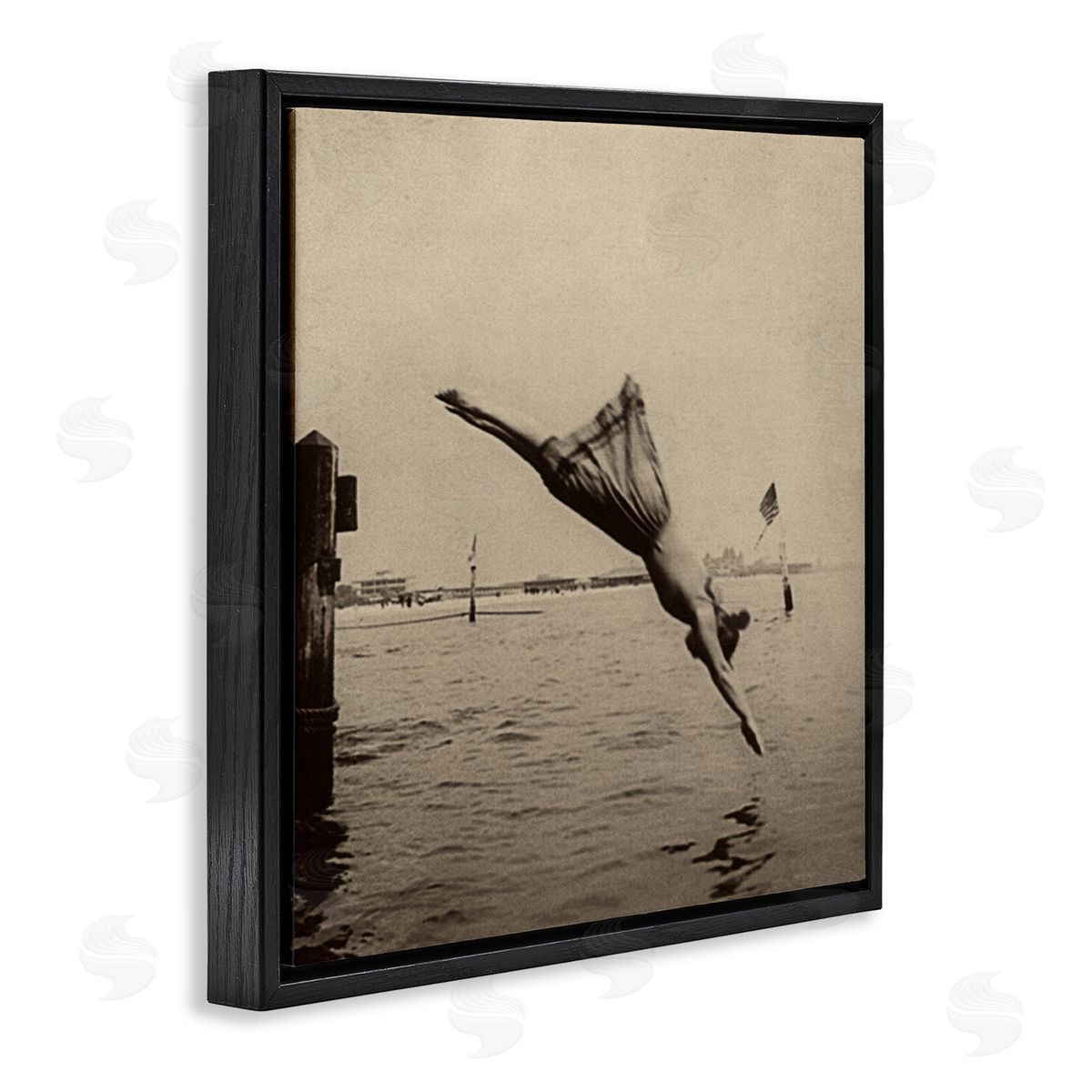 Graffitee Studios | Vintage Diving Girl