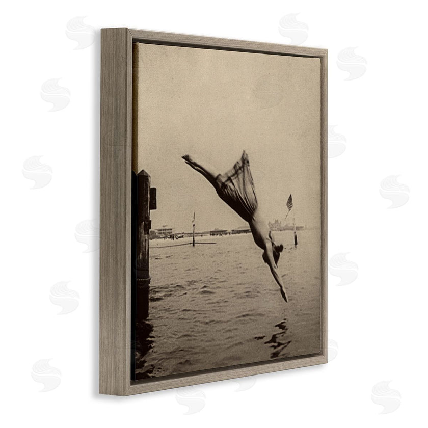 Graffitee Studios | Vintage Diving Girl