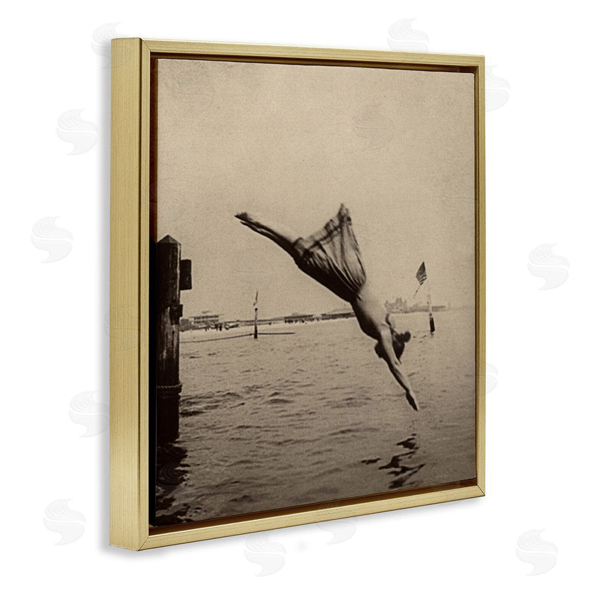 Graffitee Studios | Vintage Diving Girl