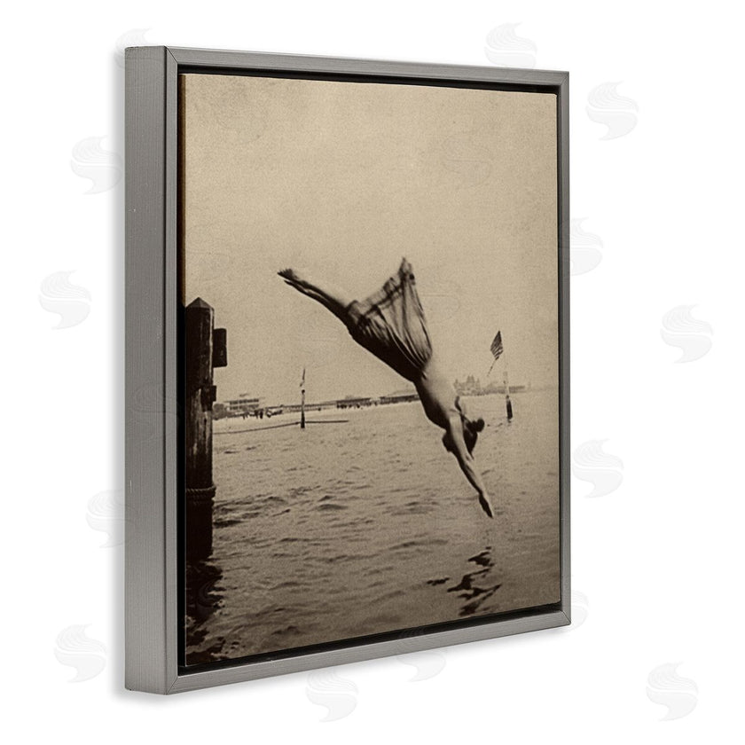 Graffitee Studios | Vintage Diving Girl