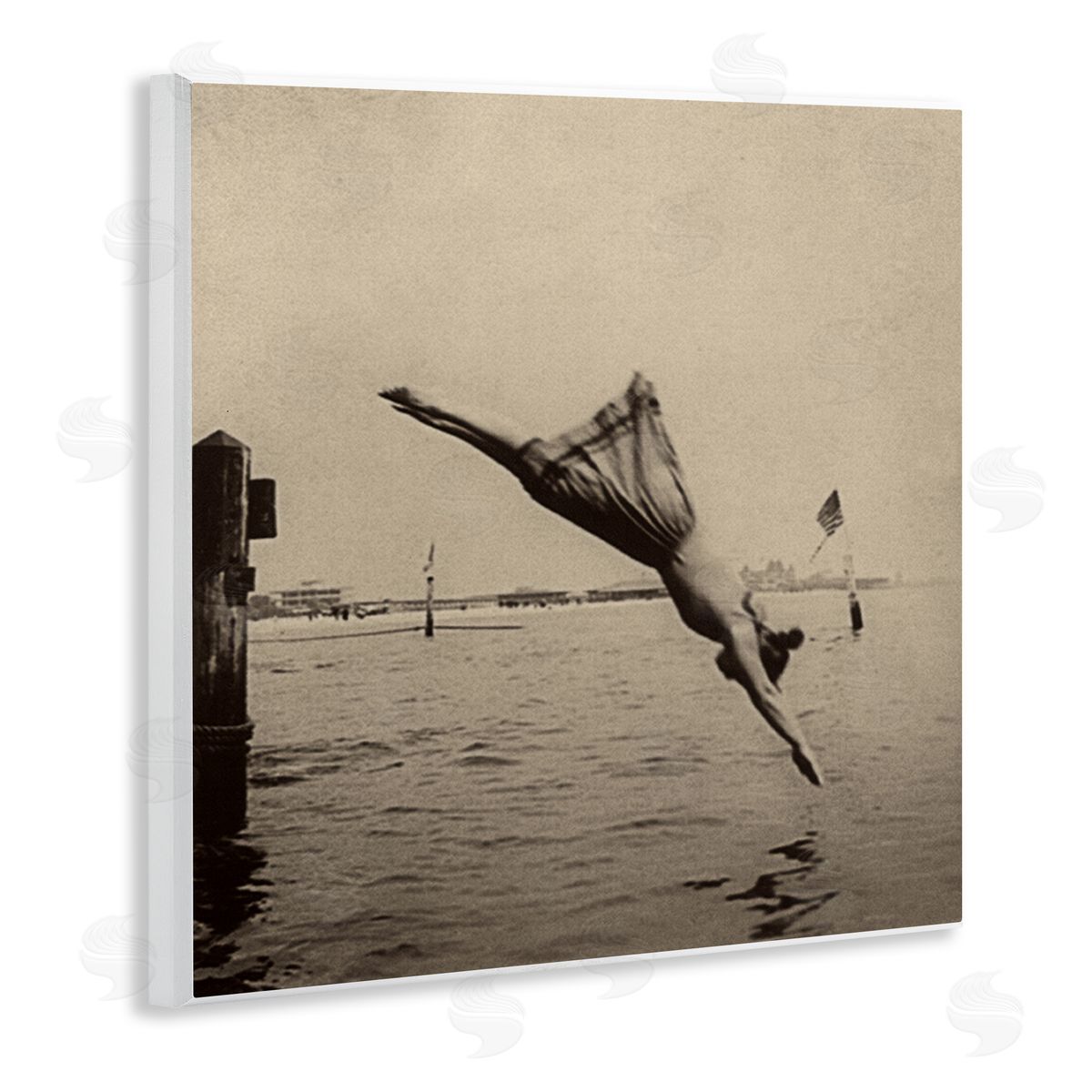 Graffitee Studios | Vintage Diving Girl