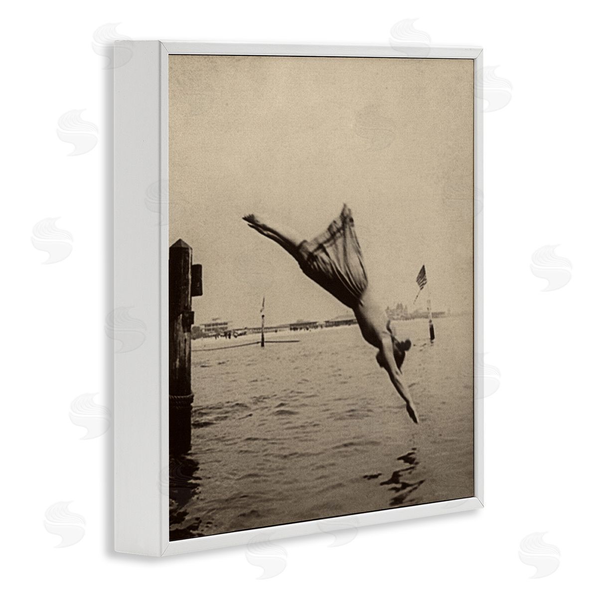 Graffitee Studios | Vintage Diving Girl