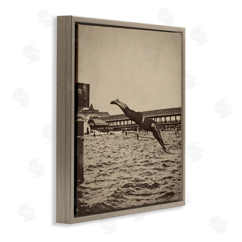 Graffitee Studios | Vintage Diving Man