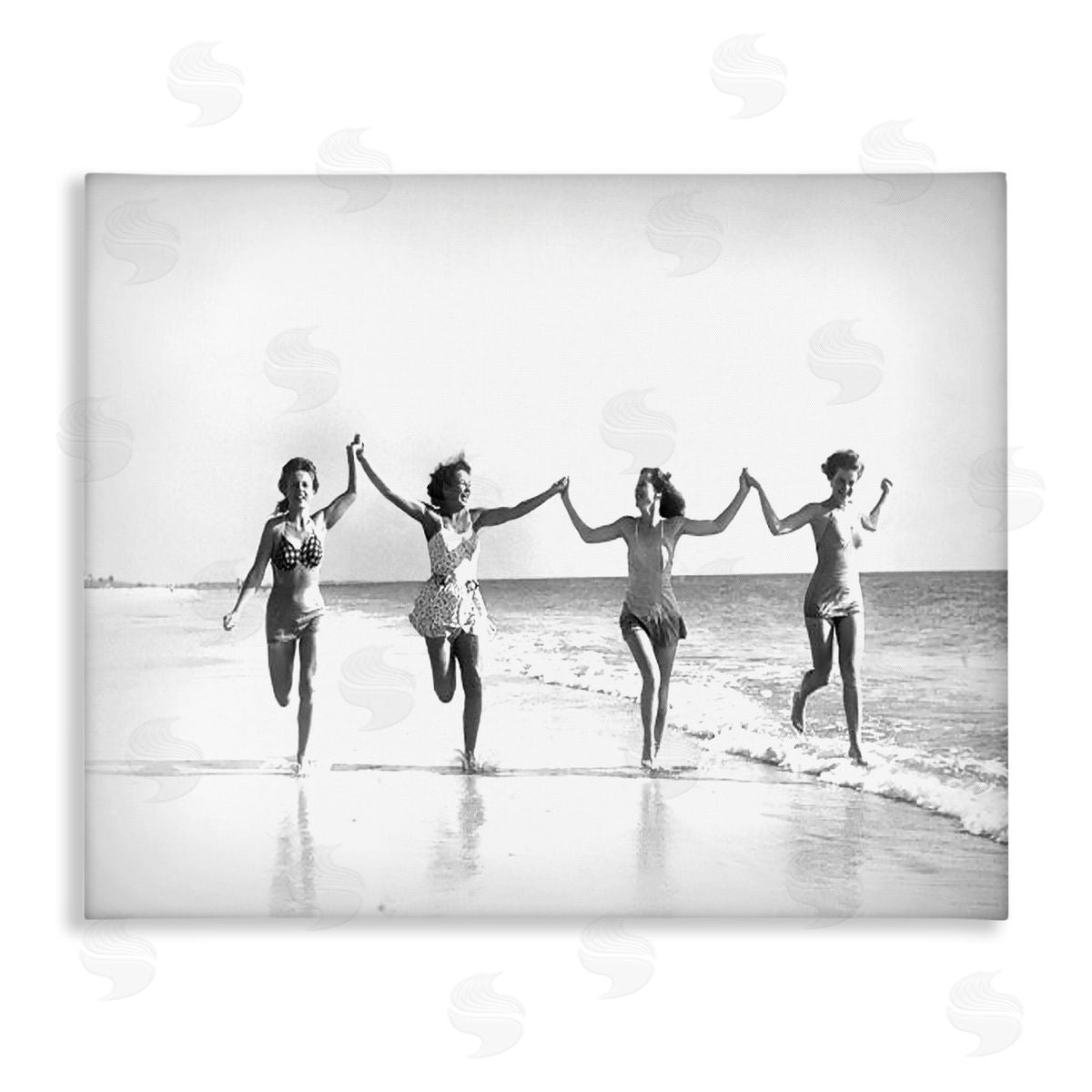Graffitee Studios Vintage Summer Joy Canvas Wall Art