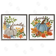 Cat Thurman Designs | Family Thankful Fall Pumkin