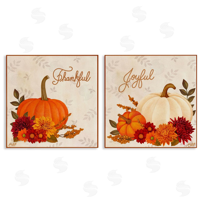 Mardell Schuster | Joyful Thankful Sentiment Pumpkin