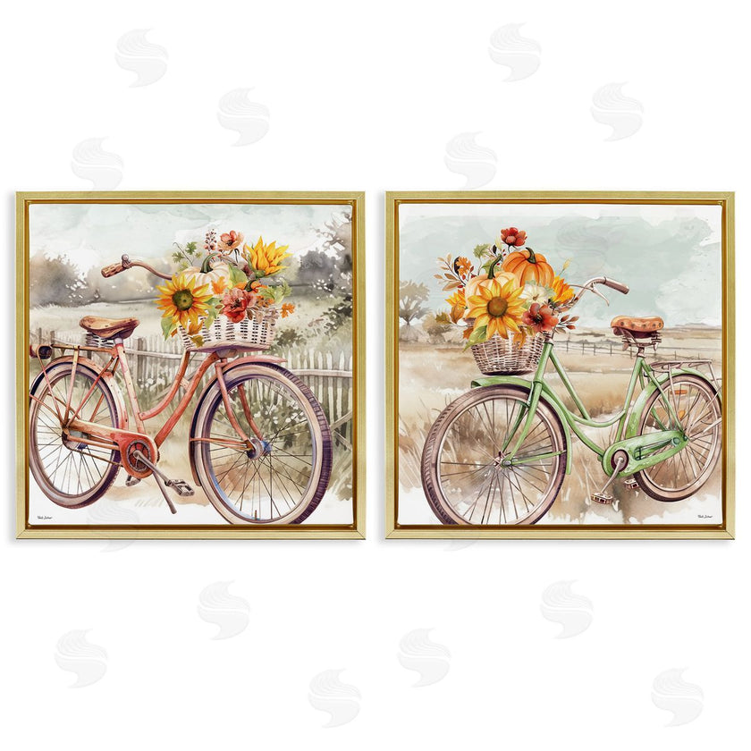 Nicole DeCamp | Rustic Autumnal Bicycles