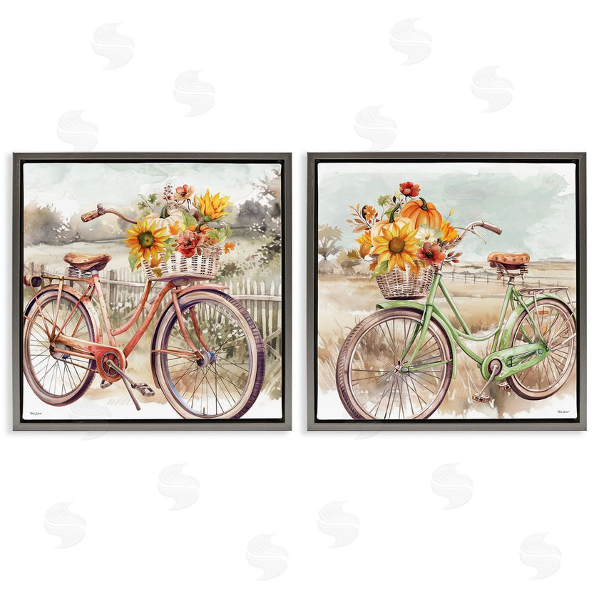 Nicole DeCamp | Rustic Autumnal Bicycles