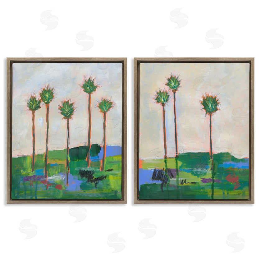 Jan Weiss | Brushed Palm Landscape
