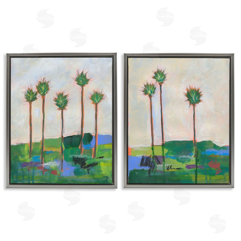 Jan Weiss | Brushed Palm Landscape