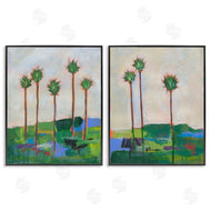 Jan Weiss | Brushed Palm Landscape