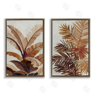 Jacob Q | Brown Tropical Palm Plants