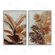 Jacob Q | Brown Tropical Palm Plants