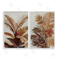 Jacob Q | Brown Tropical Palm Plants
