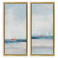 Sally Swatland | Sailboats near Shoreline