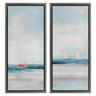 Sally Swatland | Sailboats near Shoreline