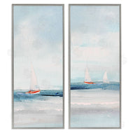 Sally Swatland | Sailboats near Shoreline